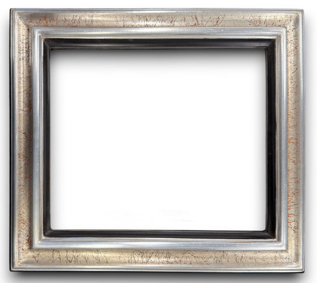 Milos 60 Argent creux dédale filets noirs