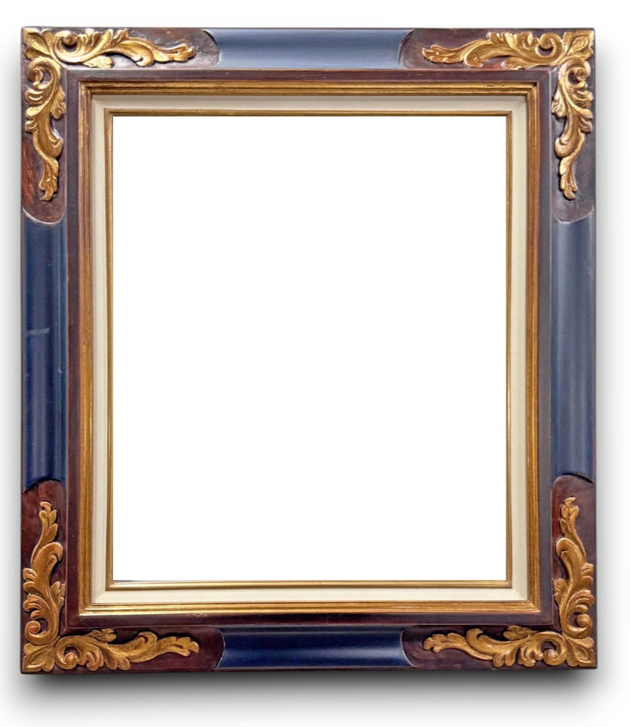 Nitro Sculpté baroque or bleu