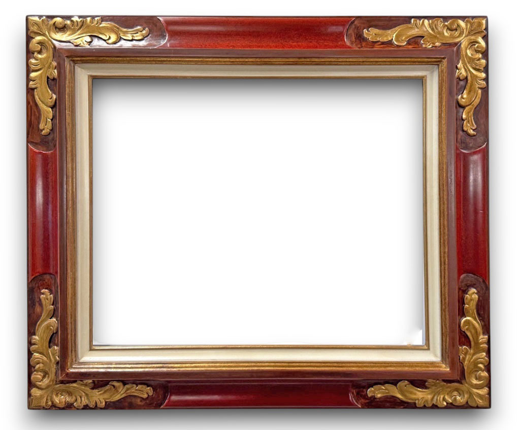 Nitro Sculpté baroque or rouge