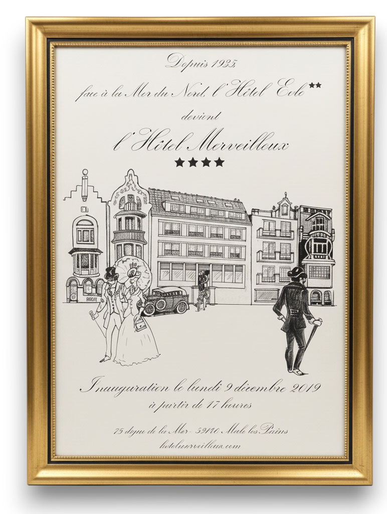 Sculpté perles or noir