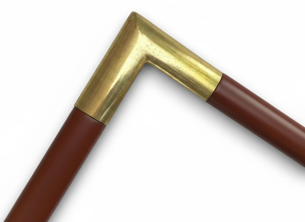 Méplat 25 Couleur angles or fin