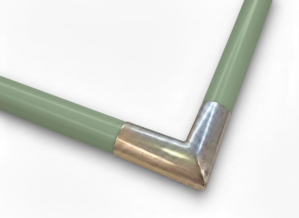 Méplat 25 Couleur angles or blanc