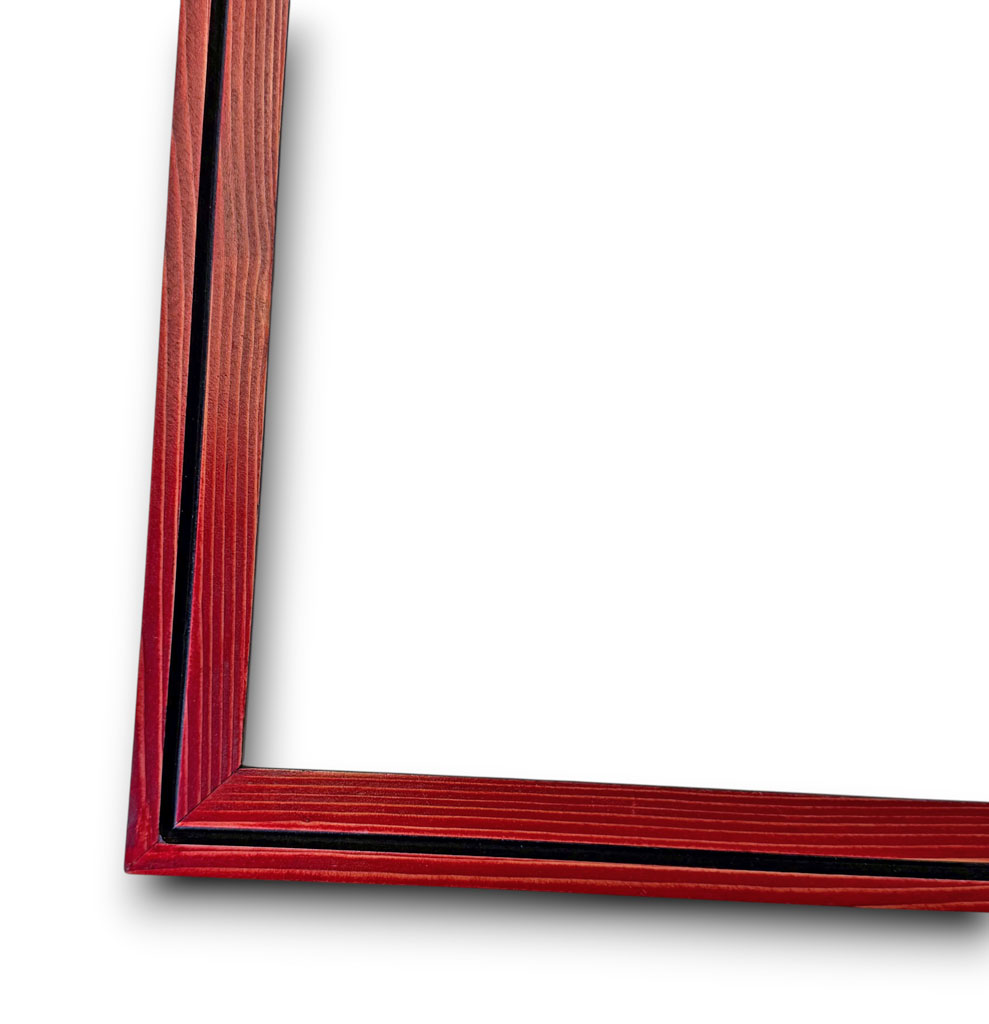 Arcobaleno 35, Rouge creux noir