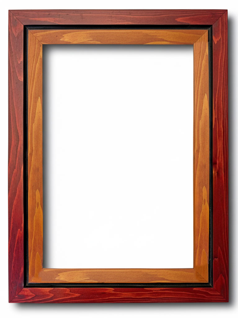 Arcobaleno 65 Merisier clair acajou creux noir