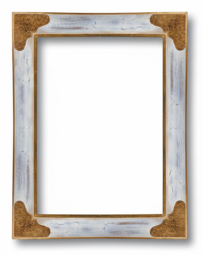 Acropomod 125 Gravé or craquelé vieux blanc