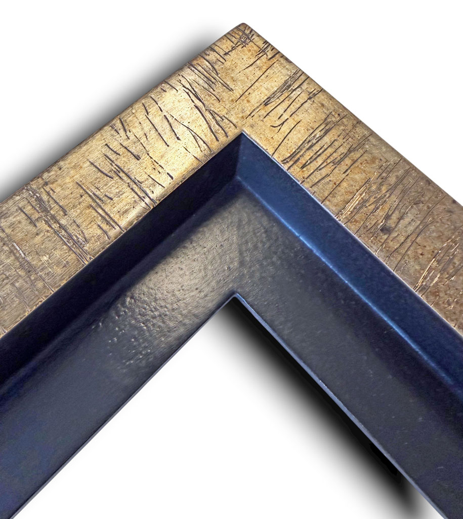 Miniboudreco Noir plat or blanc griffé