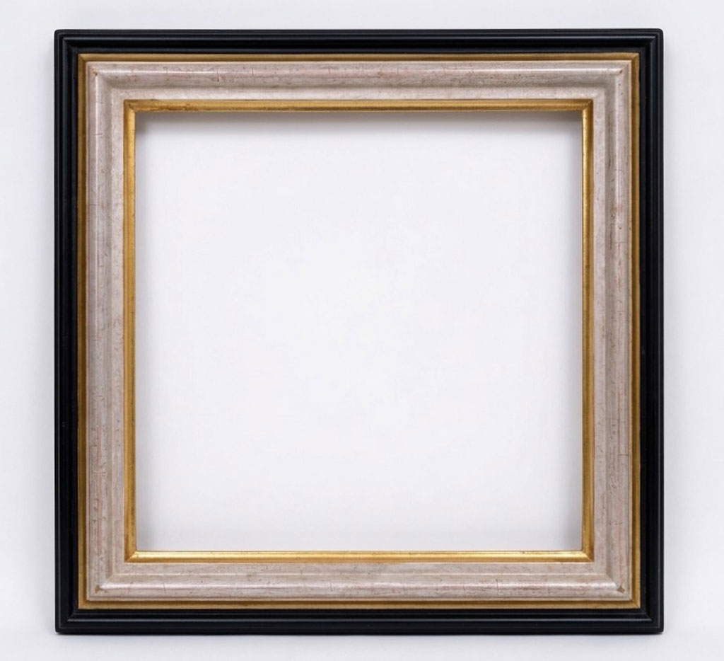 Ceto L: 65 mm / H: 40 mm  Or Noir Blanc